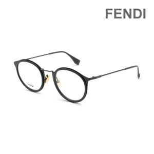 FENDI フェンディ メガネ フレーム FF M0023 KB7 48 マットブラック ノーズパッド メンズ レディース