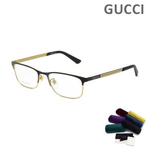 グッチ メガネ  眼鏡 フレーム のみ GG0700OJ-001 ブラック/ゴールド メンズ GUCCI｜EYEWEAR by タイムクラブ