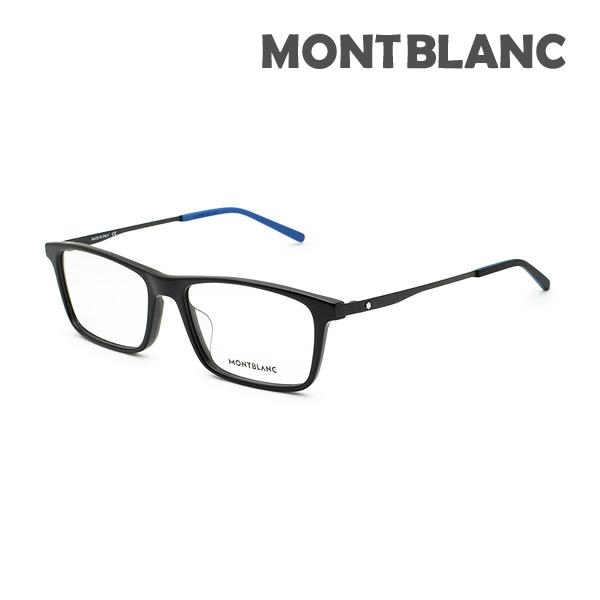 モンブラン メガネ 眼鏡 フレーム のみ MB0120O-005 56 ブラック スマート メンズ ...