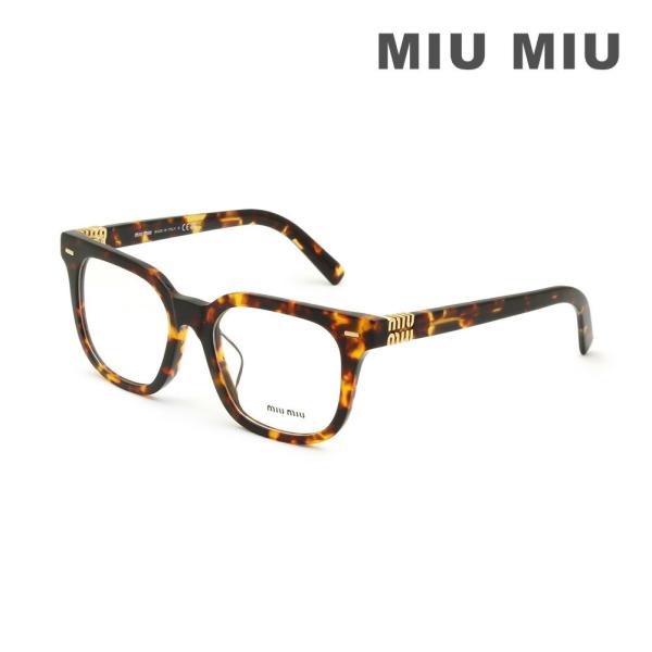 MIU MIU ミュウミュウ 眼鏡 フレーム のみ MU06XVF VAU1O1 50 ハバナ アジ...