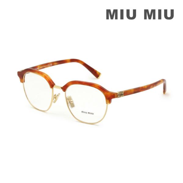 MIU MIU ミュウミュウ 眼鏡 フレーム のみ MU10XV 4BW1O1 50 ハバナ ノーズ...