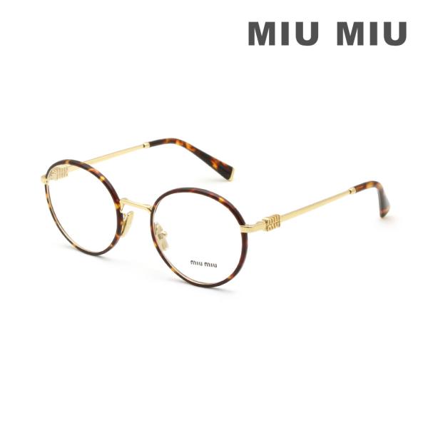 MIU MIU ミュウミュウ 眼鏡 フレーム のみ MU52XV 14U1O1 50 ハバナ ノーズ...