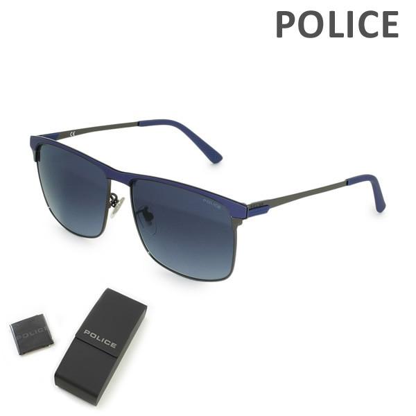 国内正規品 POLICE （ポリス） サングラス SPL570N-0568 メンズ UVカット