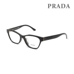 プラダ メガネフレーム のみ PR03WVF 1AB1O1 53 ブラック アジアンフィット レディース 眼鏡 PRADA VPR 03W-F｜ew-by-tclub