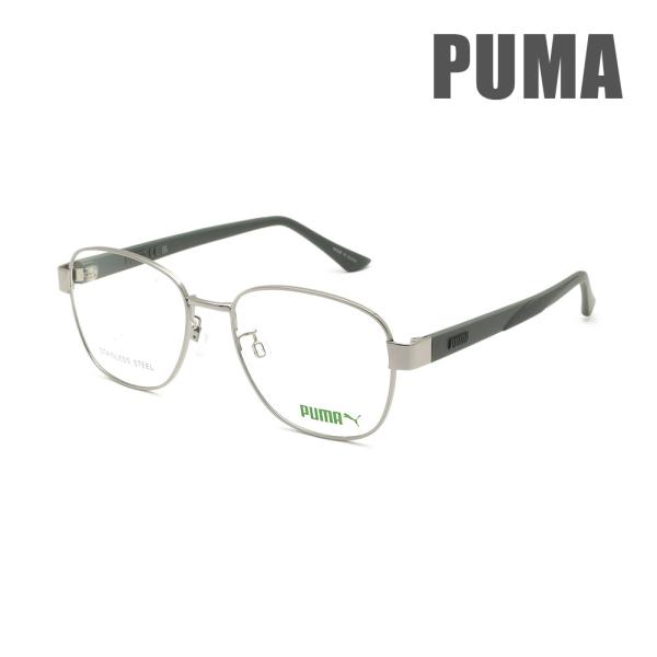 国内正規品 PUMA プーマ 眼鏡 フレーム のみ PE0195OA-003 ルテニウム ノーズパッ...