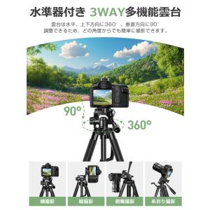 三脚 スマホスタンド ビデオカメラ スマホ三脚...の詳細画像3