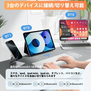 折りたたみ キーボード Bluetooth 日...の詳細画像4