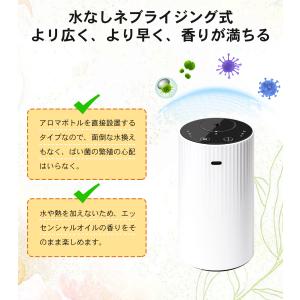 アロマディフューザー 水なし 車 コードレス ...の詳細画像2