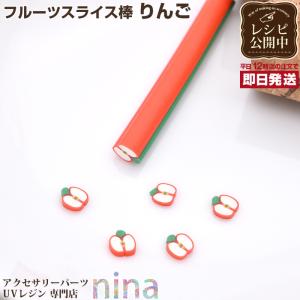 フルーツスライス棒 りんごパーツの商品画像