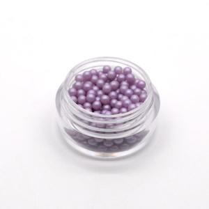 3mm カラーパール 紫 レシピ 手芸 デコ ...の詳細画像1