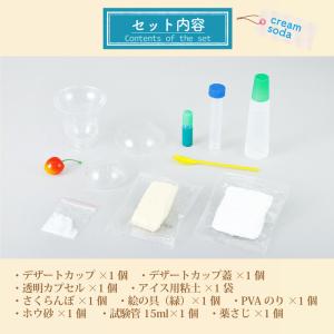 食品サンプルをつくろう! クリームソーダ フェ...の詳細画像3