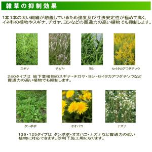【無料★特典対象】 防草シート グリーンフィー...の詳細画像3