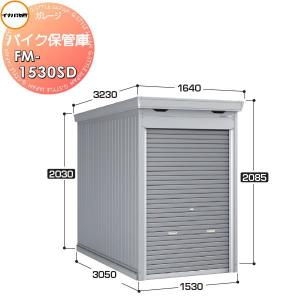 イナバ物置 シャッターケース【間口 1530mm】[HH-3531] FM型オプション