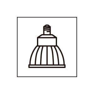 LED電球ダイクロハロゲン形 NO278CNS ホワイト NO278DNS ブラック 50Wクラス φ50 5.5W ビーム 角 ワイド 32° 調光・昼白色  オーデリック ODELIC            
