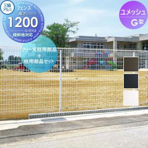 メッシュフェンス   三協アルミ 三協立山  ユメッシュG型フェンス用