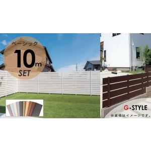 ウッドスタイルフフェンス 外壁 オリジナルdiyフェンス Bウッドスタイル目隠しフェンスh800mm L9975mm用ベーシック St06 Stfset B80 05 エクステリアg Style 目隠しフェンス ベーシック 約10m 5スパン分 組立て部材セット
