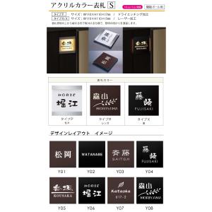 表札 アクリル YKK YKKap スクエアタ...の詳細画像1