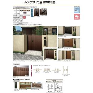 入園入学祝い 形材門扉ykkap Ykk ルシアス門扉bw03型 片開きセット門柱仕様08 14 木目調カラー 打掛錠1型扉1枚寸法800 1400 未使用品