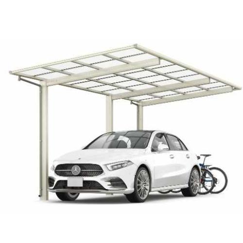 カーポート   YKK YKKap  エフルージュ FIRST 600タイプ   基本+ハーフセット...