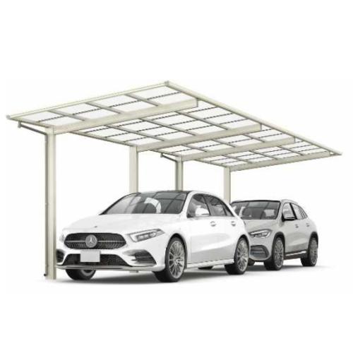 カーポート   YKK YKKap  エフルージュ FIRST 600タイプ   たて2連棟セット ...