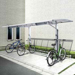 ネスカ サイクルポート 自転車置場 屋根付き 6〜10台用 Y合掌 18・18 