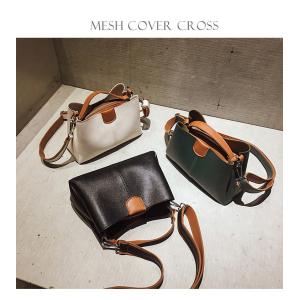 ハンドバッグ  レディース 2way バッグ ショルダーバッグ  斜めがけ シンプル かわいい  3色　