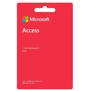 Microsoft Office Access 2021 POSAカード永続版 2PC Windows11/10｜ex-soft