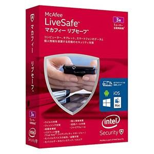 マカフィーリブセーフ 3年 1ユーザー台数無制限｜ex-soft