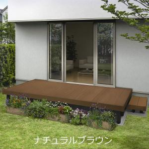 ウッドデッキ 人工木 リウッドデッキS 間口3...の詳細画像1