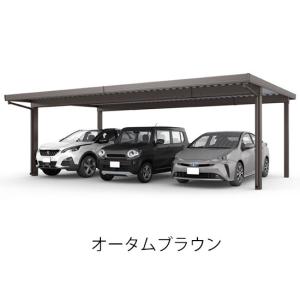 カーポート 3台用 工事付 カーポートSW 1...の詳細画像1
