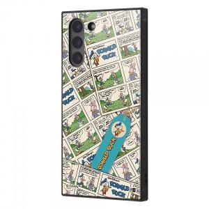イングレム Galaxy S21 5G用  耐衝撃ハイブリッドケース KAKU IQ-DGS21K3TB/ DD006