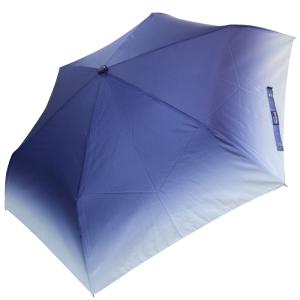 折りたたみ傘 約55cm グラデーション ミルキートーン ブルー クラックス CRUX