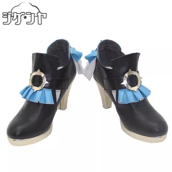原神　げんしん　行秋　ゆくあき　竹身雨化　コスプレ靴　コスプレブーツ　コスプレ衣装