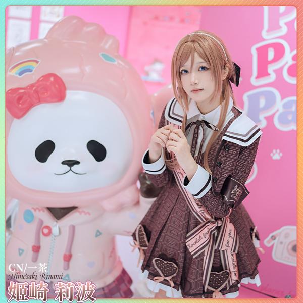 在庫品　学園アイドルマスター　姫崎莉波　ハッピーミルフィーユ　コスプレ衣装