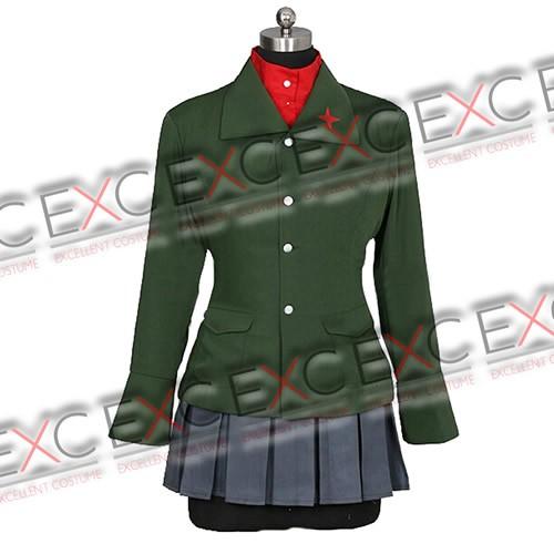 ガールズ&amp;パンツァー カチューシャ 制服 風 コスプレ衣装