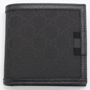 GUCCI（グッチ） GUCCI 779836 CWC1N 1000 二つ折り財布 ブラック