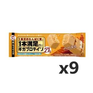 ！　   アサヒ 1本満足バー ギガプロテイン キャラメル