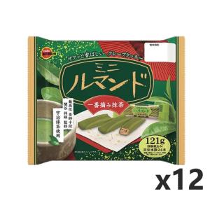 特価！ ブルボン ミニルマンド一番摘み抹茶 121ｇ（24本）×12袋｜excel-fukuoka