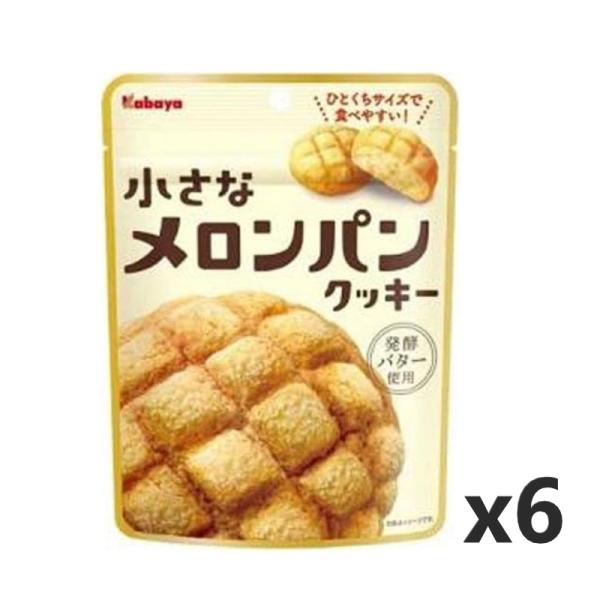 特価！ カバヤ 小さなメロンパンクッキー 41ｇｘ6袋