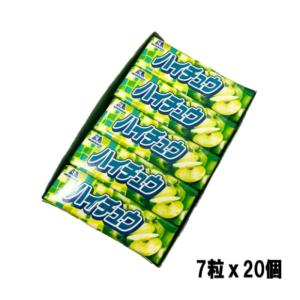 森永製菓 7粒 ハイチュウミニ グリーンアップル 7粒x20個