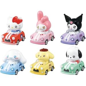 トミカ　TOMICA TUNES SANRIO CHARACTERS サンリオキャラクターズ Vol.1　6個入り（BOX)｜excel-unit