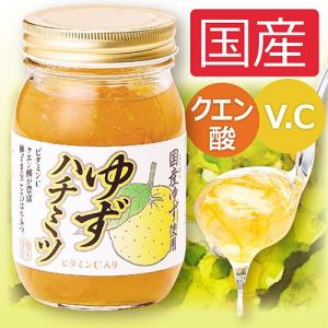 ゆずはちみつ ビタミンC クエン酸 国産 ゆず 柚子 はちみつ ジャム パン トースト お茶 EH eh エクセル エクセルヒューマン｜excelhuman-net