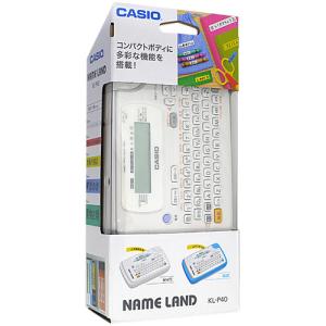 CASIO ラベルライター ネームランド KL-P40-WE [管理:1000001930]