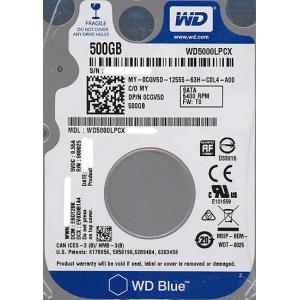 Western Digital製HDD WD5000LPCX 500GB SATA600 [管理:1000002007]｜excellar-plus