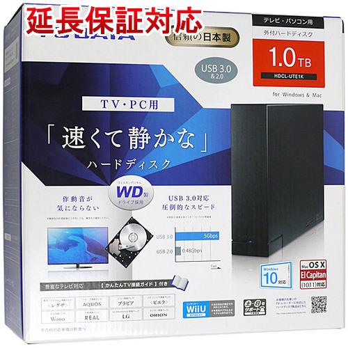 I-O DATA アイ・オー・データ製外付HD HDCL-UTE1K 1TB USB2.0/3.0 ...