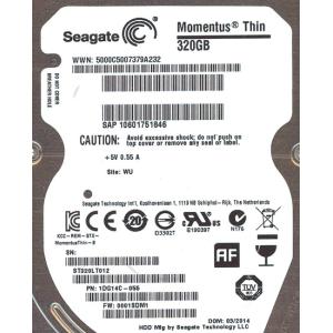 SEAGATE ノート用HDD 2.5inch ST320LT012 320GB 7mm [管理:1000003114]｜excellar-plus