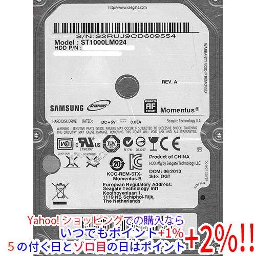 Samsung製 ノート用HDD 2.5inch ST1000LM024 1TB 9.5mm
