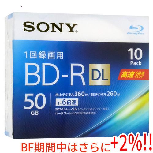 【ブラックフライデー！ポイント３倍！11/25-11/30！】SONY ブルーレイディスク 10BN...