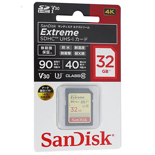 爆買【ゆうパケット対応】SanDisk SDHCメモリーカード Class10 32GB SDSDX...
