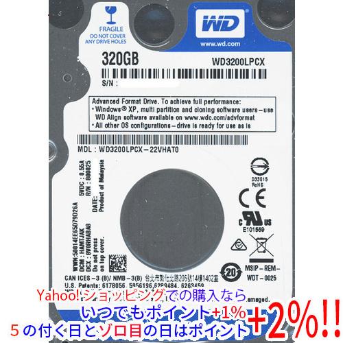 WesternDigital HDD 2.5inch WD3200LPCX 320GB 7mm